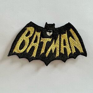 Retro Batman Embroidered Patch